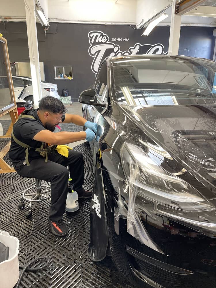 Tesla Model S Paint Protection Film Bay Area
